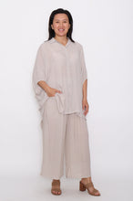 Load image into Gallery viewer, 7451 Beige Relaxed Oversized-Fit shirt &amp; 7735 Beige Pants
