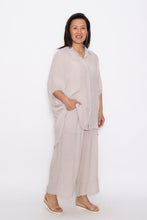 Load image into Gallery viewer, 7451 Beige Relaxed Oversized-Fit shirt &amp; 7735 Beige Pants
