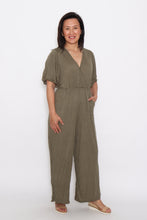 Load image into Gallery viewer, 7942 Khaki Relaxed Fit Jumpsuit
