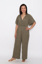 Load image into Gallery viewer, 7942 Khaki Relaxed Fit Jumpsuit
