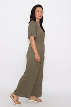 Load image into Gallery viewer, 7942 Khaki Relaxed Fit Jumpsuit
