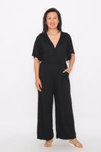 Load image into Gallery viewer, 7942 Black Relaxed Fit Jumpsuit

