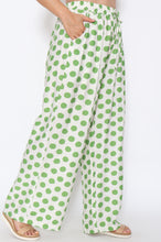 Load image into Gallery viewer, 7972 Green polka dot pants
