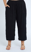 Load image into Gallery viewer, 7749 Black wide leg pants
