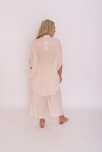 Load image into Gallery viewer, 7875 Champagne button-up silky look shirt
