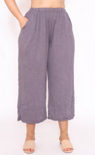 Load image into Gallery viewer, 7749 Charcoal wide leg pants
